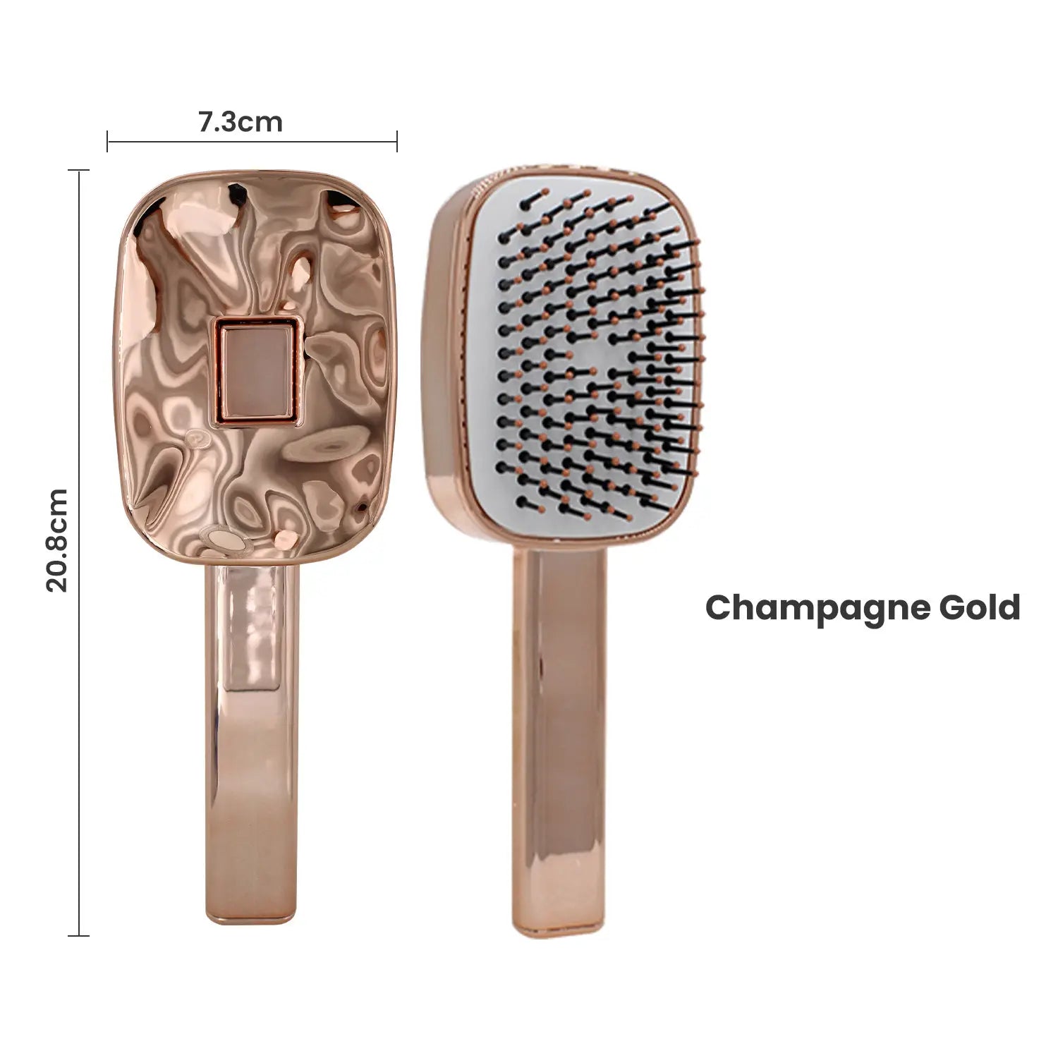 Lushly Self Cleaning Hair Brush