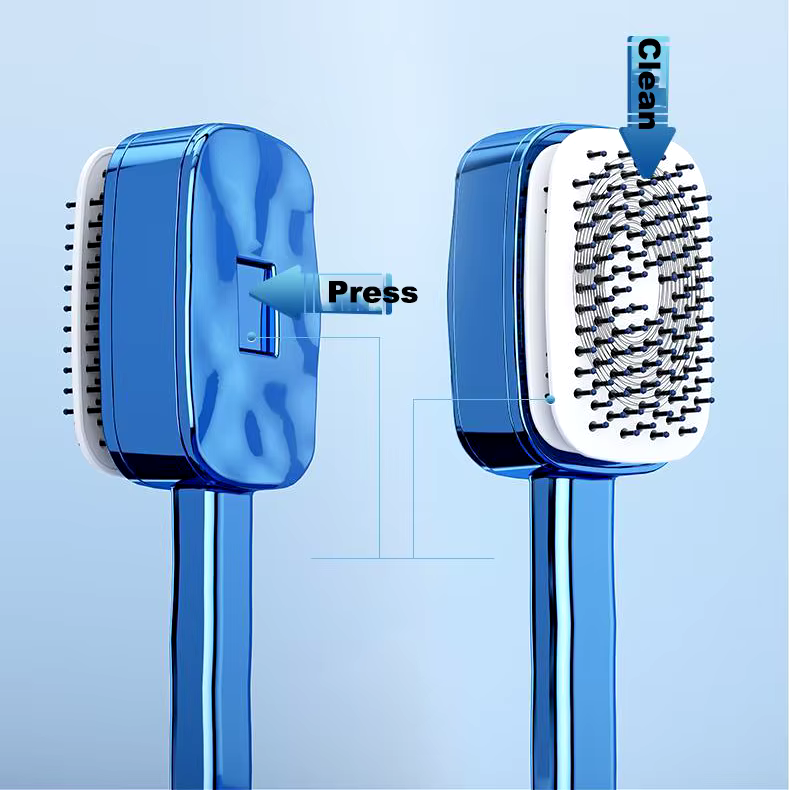 Lushly Self Cleaning Hair Brush